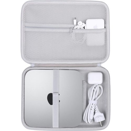 Dur tui De Voyage Rigide Housse Cas Pour Apple Mac Mini/Mini M1/Mini M2 Pro Chip Desktop Pc Computer Mgem2ll/A Mgen2ll/A Mgeq2ll/A(Bote Seule,Case Only)[Pou6263893]