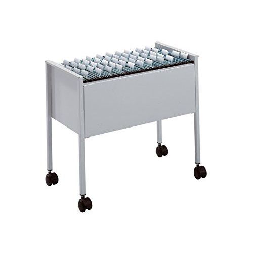 Durable 309510 Desserte Mobile Pour 80 Dossiers Suspendus Format A4 Dimensions (L X H X P) 65,5 X 59,2 X 40,5 Cm Finition Mtal Gris