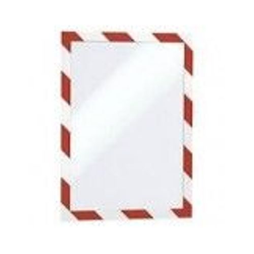 Durable 4944132 Duraframe Security Pochette Cadre D'affichage Dos Adhsif Pour Document A4 Bicolore