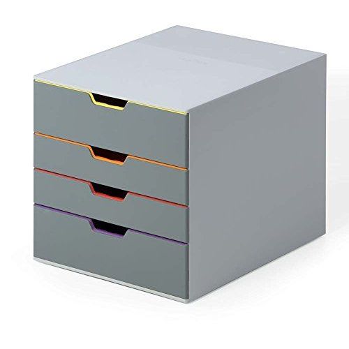 Durable 760427 Varicolor Module De Classement 4 Tiroirs
