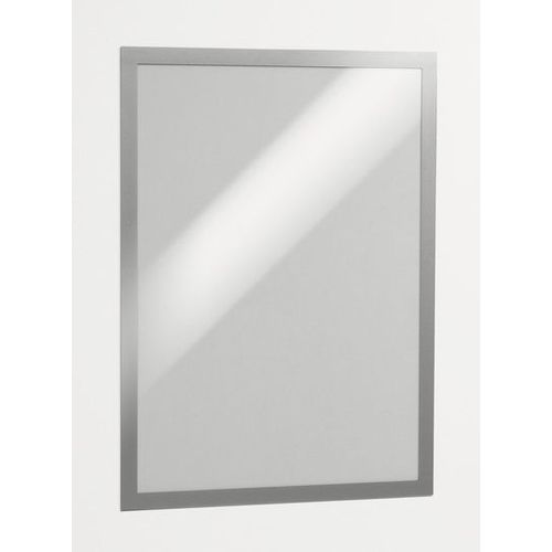 Durable - Magaframe - Sachet De 2 Cadres D'affichage Magntiques - Format A3 - Gris Argent