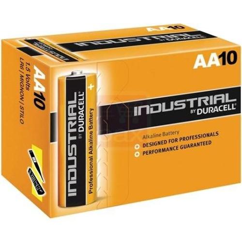 Duracell Industrial Aa Penlite Pc1500 Piles (10 Pices)