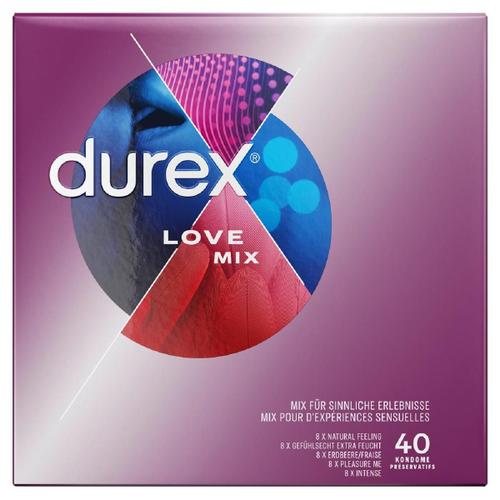 Durex Pack De 40 Preservatifs Love Mix