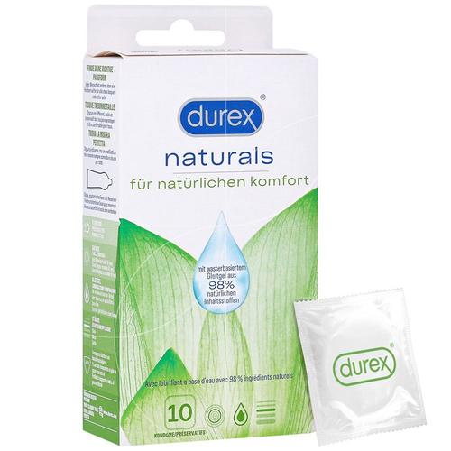 Durex - Preservatifs 98% Naturels X10pcs