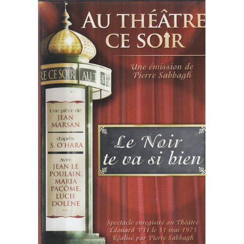 Dvd Boitier - Au Theatre Ce Soir - 