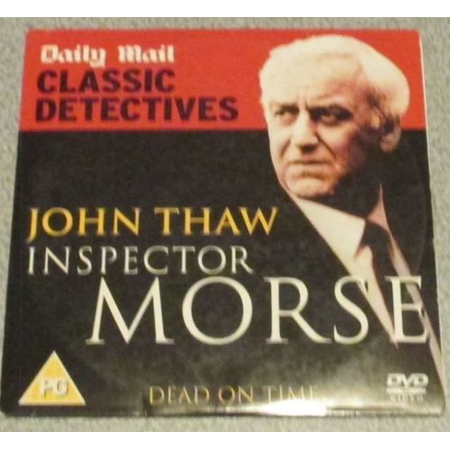 Dvd Inspecteur Morse Avec John Thaw Et Kevin Whately-pisode Dead On Time-Collection Classic Detectives-En Langue Anglaise