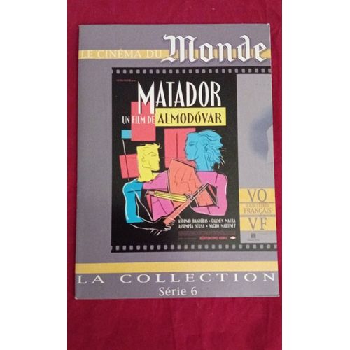 Dvd Matador /Collection Le Cinema Du Monde /Vo Sous Titres Franais