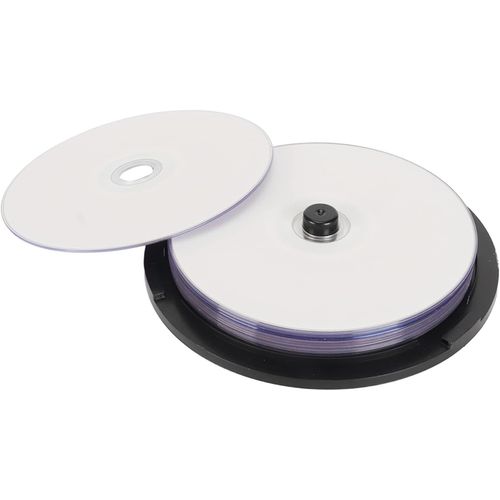 DVD R Vierge, DVD R Disque Vierge Largement Compatible Multi-Usage Enregistrable Longue Dure de Vie 16X Haute Vitesse Capacit de 4,7 Go pour Le Bureau (10PCS)