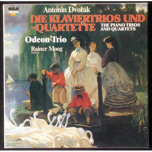 Dvorak Klaviertrio & -Quartette Odeon-Trio Rainer Moog 1981 4 X Lp M, Bx Nm - Dvorak