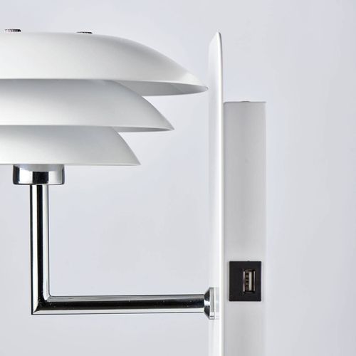 Dyberg Larsen Dl20 Usb Shelf Applique, Blanche