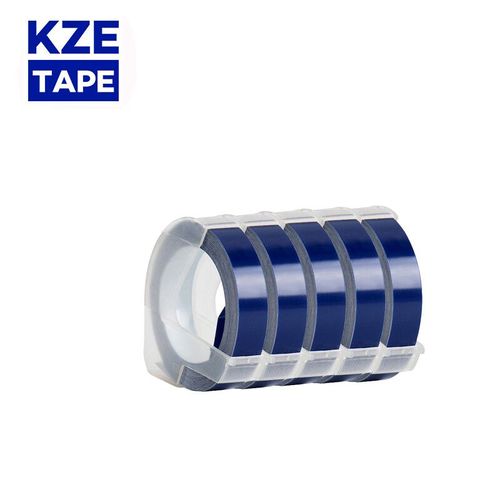 Dymo 1610-Machine  tiqueter Manuelle,tiqueteuse Pour Ruban De Gaufrage 3d De 6/9mm - Type 5pcs Label-9mm #X