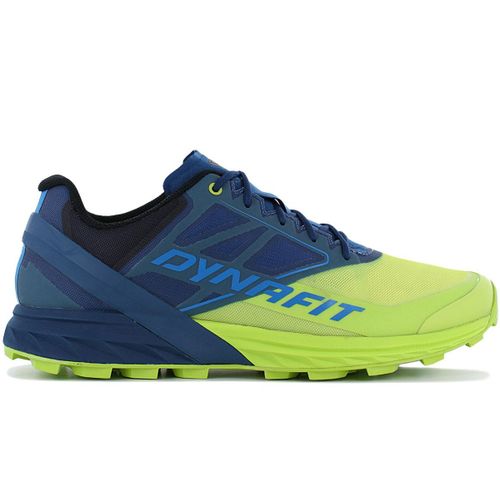Dynafit Alpine - Hommes Trail-Running Baskets Sneakers Chaussures Chaussures De Running Bleu-Vert 64064-8836