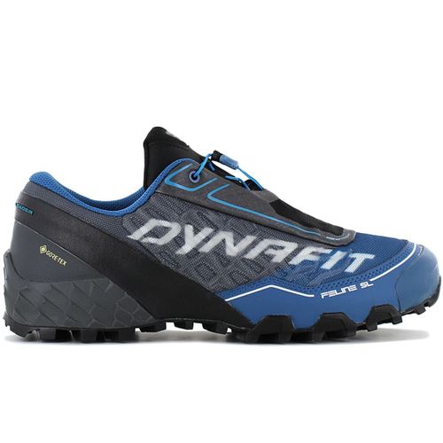 Dynafit Feline Sl Gtx - Gore-Tex - Hommes Trail-Running Baskets Sneakers Chaussures Chaussures De Running Gris-Bleu 64056-7800 - 41