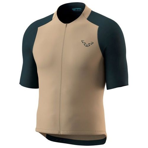 Dynafit - Ride Light S/S Full Zip Jersey - Maillot De Cyclisme Taille L, Beige