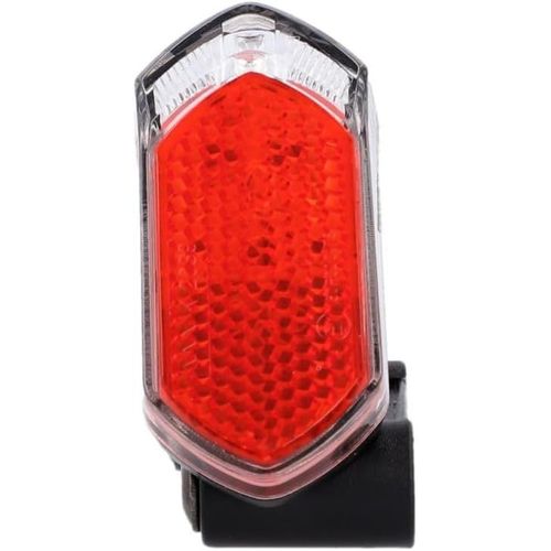 Dynamo Led Feu Arrire Garde-Boue/Fixation De Jambe Unisexe,Rouge,Taille Unique