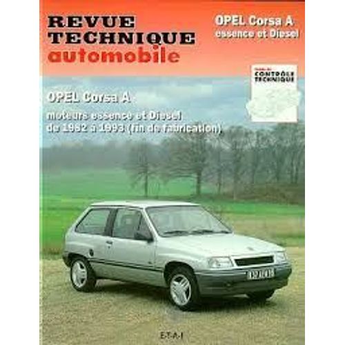 E.T.A.I - Revue Technique Automobile 718 - Opel Corsa I - A - 1982  1993 Etai