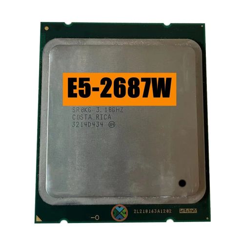 E5 2687W Xeon E5-2687W E5 2687W 3.10GHz 8-Core 20M DDR3 1600MHz FCLIncome 2011 TPD 150W Processeur