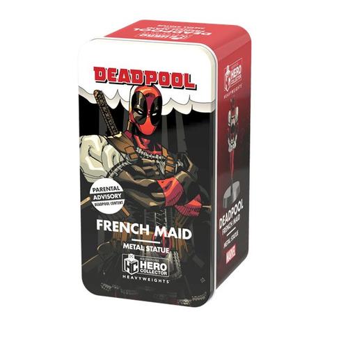 Eaglemoss Deadpool French Maid Metal Statue