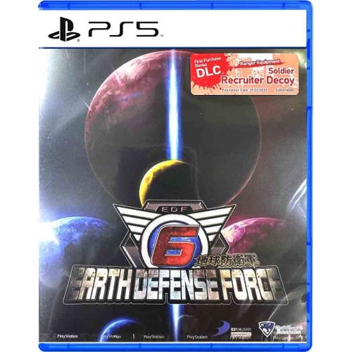Earth Defense Force 6 (Multi-Language) - Ps5 (Asie)