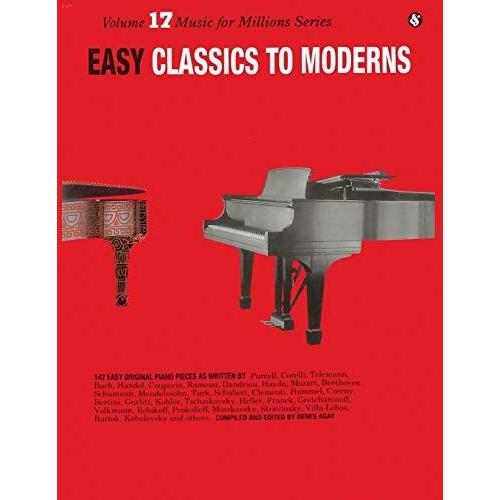 Easy Classics To Moderns   de agay denes  Format Broch 