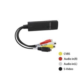 Adaptateur Carte d'acquisition Vidéo Audio Usb 2.0 Easycap Pour