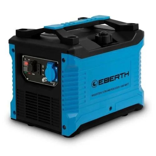 Eberth 1000 Watt Groupe Electrogene Inverter, Generateur Electrique Portable Avec Moteur  Essence 2 Cv, 4 Temps