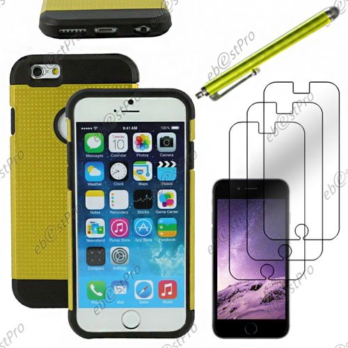 Ebeststar  Coque Duo Bi-Couches En Silicone Et Polycarbonate Mesh Etui Housse Pour Apple Iphone 6 cran 4,7