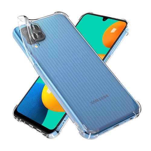 Ebeststar - Coque Samsung Galaxy M32 Etui Housse Silicone Slim Coins Rebords Renforcs, Antichoc, Transparent [Dimensions Precises Smartphone : 159.3 X 74 X 8.4 Mm, cran 6.4'']