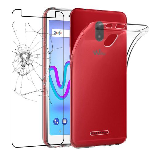 Ebeststar - Coque Wiko Jerry 3 Etui Tpu Souple Anti-Choc Ultra Fine Invisible, Transparent [Dimensions Precises Smartphone : 148 X 72 X 9.1 Mm, cran 5.45'']