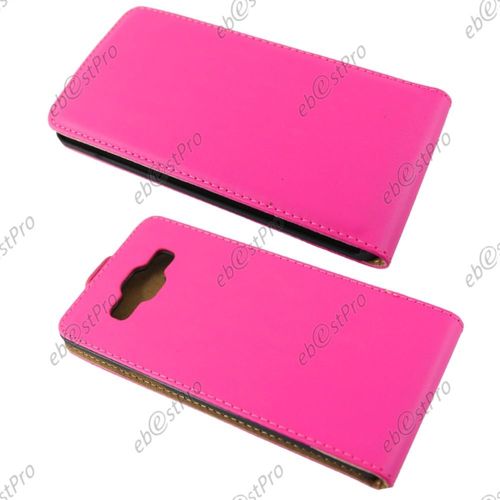 Ebeststar  Film Verre Tremp Pour Samsung Galaxy A5 Sm-A500f Etui En Pu Cuir Clapet Ultra Fine Housse Coque, Couleur Rose