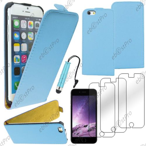 Ebeststar  Housse Coque Etui En Pu Cuir  Rabat Ultra Fine (Slim Case) Pour Apple Iphone 6 Plus cran 5,5
