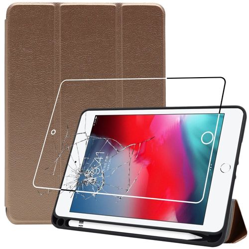 Ebeststar - Housse Ipad Mini 2019 (Mini 5), Ipad Mini 4 2015 Etui Pu Slim Smartcase Support Haute Solidit, Or / Dor [Dimensions Precises Tablette : 203.2 X 134.8 X 6.1mm, cran 7.9'']
