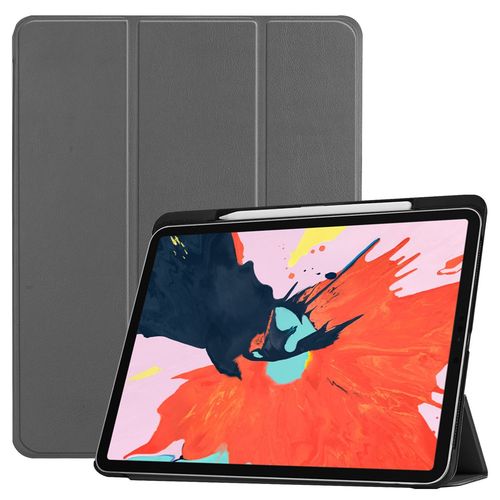 Ebeststar - Housse Ipad Pro 11 Etui Pu Slim Smartcase Support Haute Solidit, Gris [Dimensions Precises Tablette : 247.6 X 178.5 X 5.9mm, cran 11'']