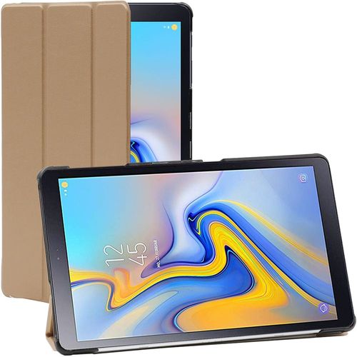 Ebeststar - Housse Samsung Galaxy Tab A 10.5 (2018) T590 T595 Etui Pu Slim Smartcase Support Haute Solidit, Or / Dor [Dimensions Precises Tablette : 260 X 161.1 X 8.0mm, cran 10.5'']