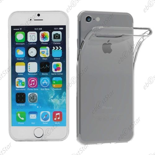 Ebeststar  Lot X3 Coque Silicone Gel Ultra Fine Housse Etui Souple Pour Apple Iphone 6s 6 cran 4.7