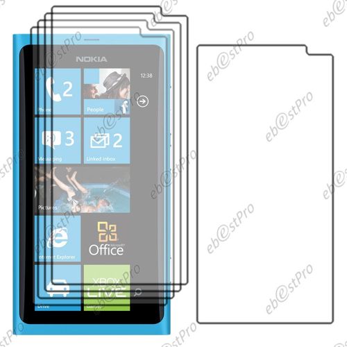Ebeststar  Lot X5 Film Protecteur D'cran Transparent Pour Nokia Lumia 800