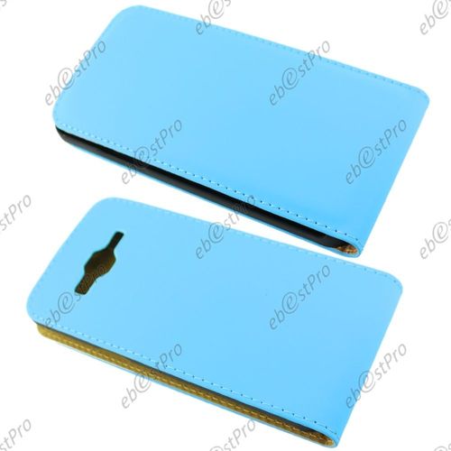 Ebeststar  Mini Stylet + 3 Film cran + Etui Pu Cuir  Rabat Housse Coque Ultra Slim Pour Samsung Galaxy Grand Prime Sm-G530f Value Edition Sm-G531f, Couleur Bleu [Dimensions Precises De Votre Appareil : 144.8 X 72.1 X 8.6 Mm, cran 5'']
