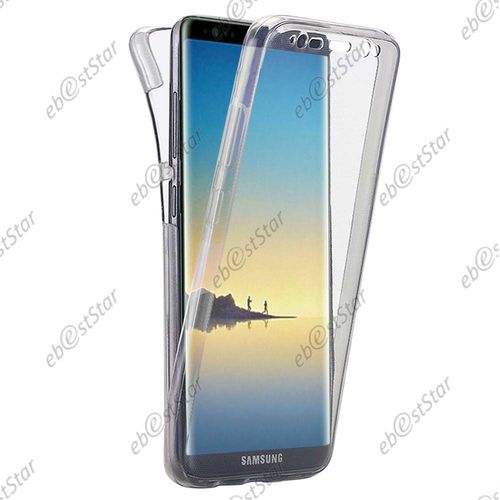 Ebeststar  Pour Samsung Galaxy Note8 - Housse Etui Coque Intgrale Avant Et Arrire Silicone Gel, Couleur Transparente [Dimensions Precises De Votre Appareil : 162.5 X 74.8 X 8.6 Mm]