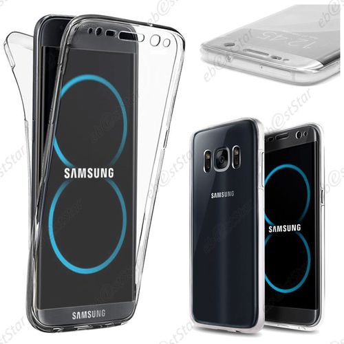 Ebeststar  Pour Samsung Galaxy S8 Plus - Housse Etui Coque Intgrale Avant Et Arrire Silicone Gel Invisible, Couleur Transparent [Dimensions Precises De Votre Appareil : 159.5 X 73.4 X 8.1 Mm, cran 6.2'']