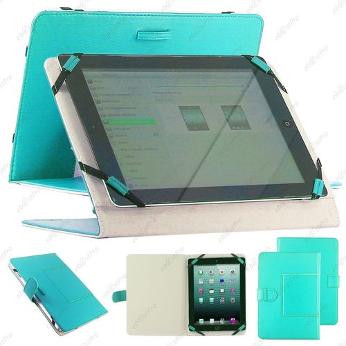 Ebeststar  Pour  Tablette 10 Pouces - Housse Etui Simi Cuir Universel Bquille Car Pour Tablettes 10