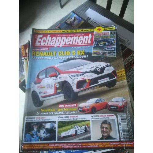 Echappement 635 De 2020 Darniche,Carminati,Suzuki Swift Sport Hybrid,Opel Corsa Gs Line,Revolt 3po,Perez,Lexus Rcf Track Edition,David,Ford Sierra Rs Cosworth,Dayan