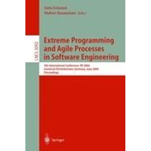 Extreme Programming And Agile Processes In Software Engineering    Format Broch 