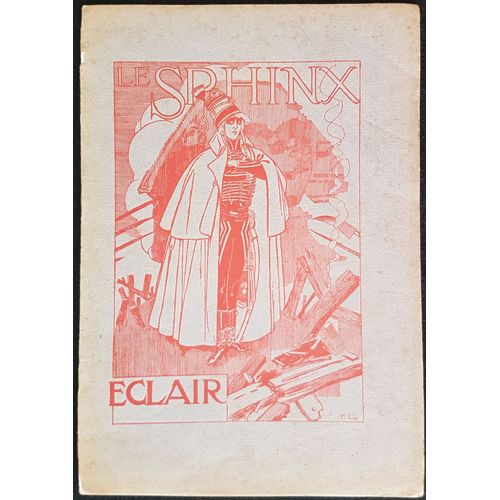 Eclair - Programme Cinma N36 Septembre 1912 - 16 Pages Chaque Page 27x19 Cm - Film Le Sphinx Rvolution Franaise De Victorin Jasset Avec Josette Andriot, Charles Krauss, Suzanne Crosnier - Gavroche
