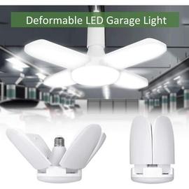 Éclairage de garage à LED, 60W E26/ E27 6500K 6000Lm Lampe d