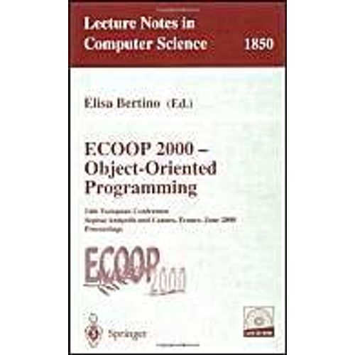 Ecoop 2000 - Object-Oriented Programming    Format Broch 