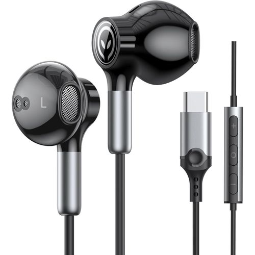 Ecouteur Usb C Pour Samsung S23 S24 S22 S21 S20 A53 A54, couteurs Usb Type C Intra Auriculaires Avec Micro Et Contrle Du Volume Pour Iphone 15 16 Plus Pro Max, Pixel 8, Huawei P4[CAS6213329]