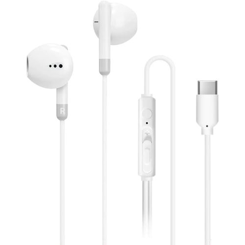 Ecouteur Usb C Th8, couteurs Filaire Typec Avec Cble Type C Avec Mic Compatible Avec Iphone 15 16 17 Ipad Pro, Samsung Galaxy S25 S24 S23 A55 A53, Google Pixel, Huawei, Mi, Oppo [CAS6211104]