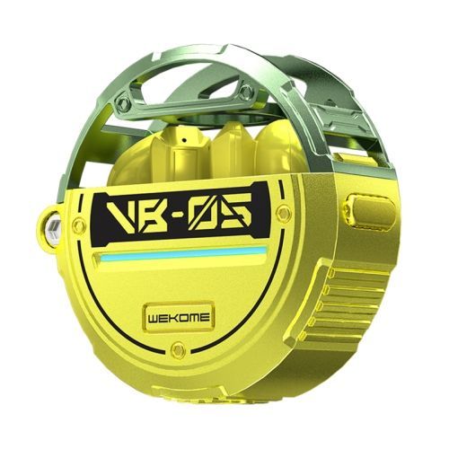 couteurs Bluetooth sans fil WK VB05 Pioneer Series (jaune)