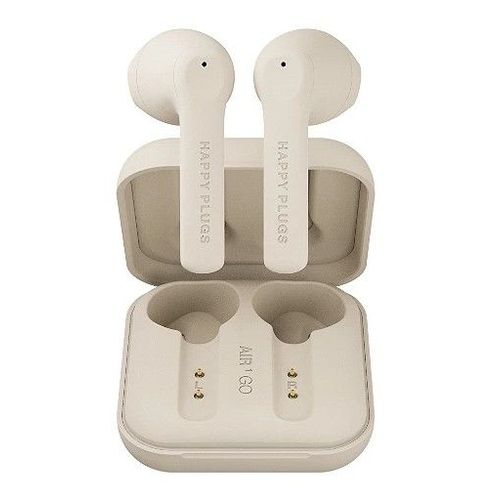 Ecouteurs Bluetooth True Wireless Happy Plugs Air 1 Go beige