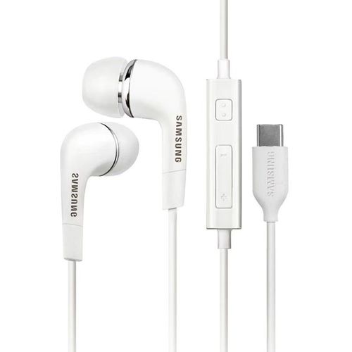 couteurs contrls par cble pour Samsung A8S/A80/A9S interfaces Typec couleur blanche originale